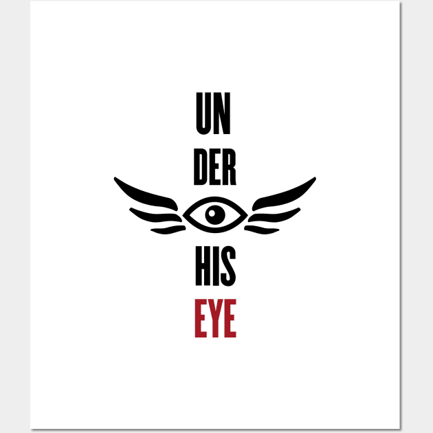 under his eye - the handmaid's tale Wall Art by Naive Rider